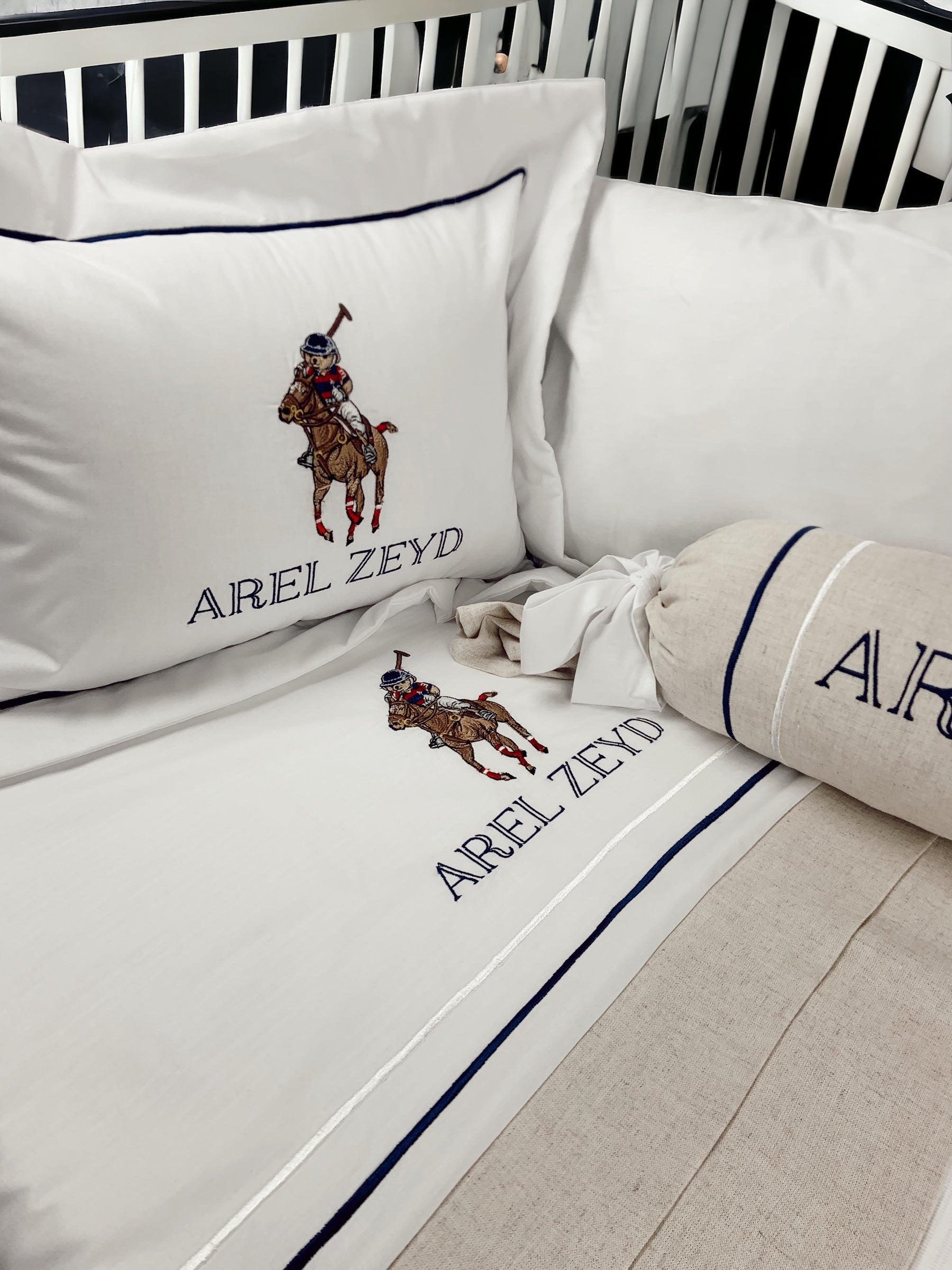 Luxury Polo Rider Bear Keten Pike Seti