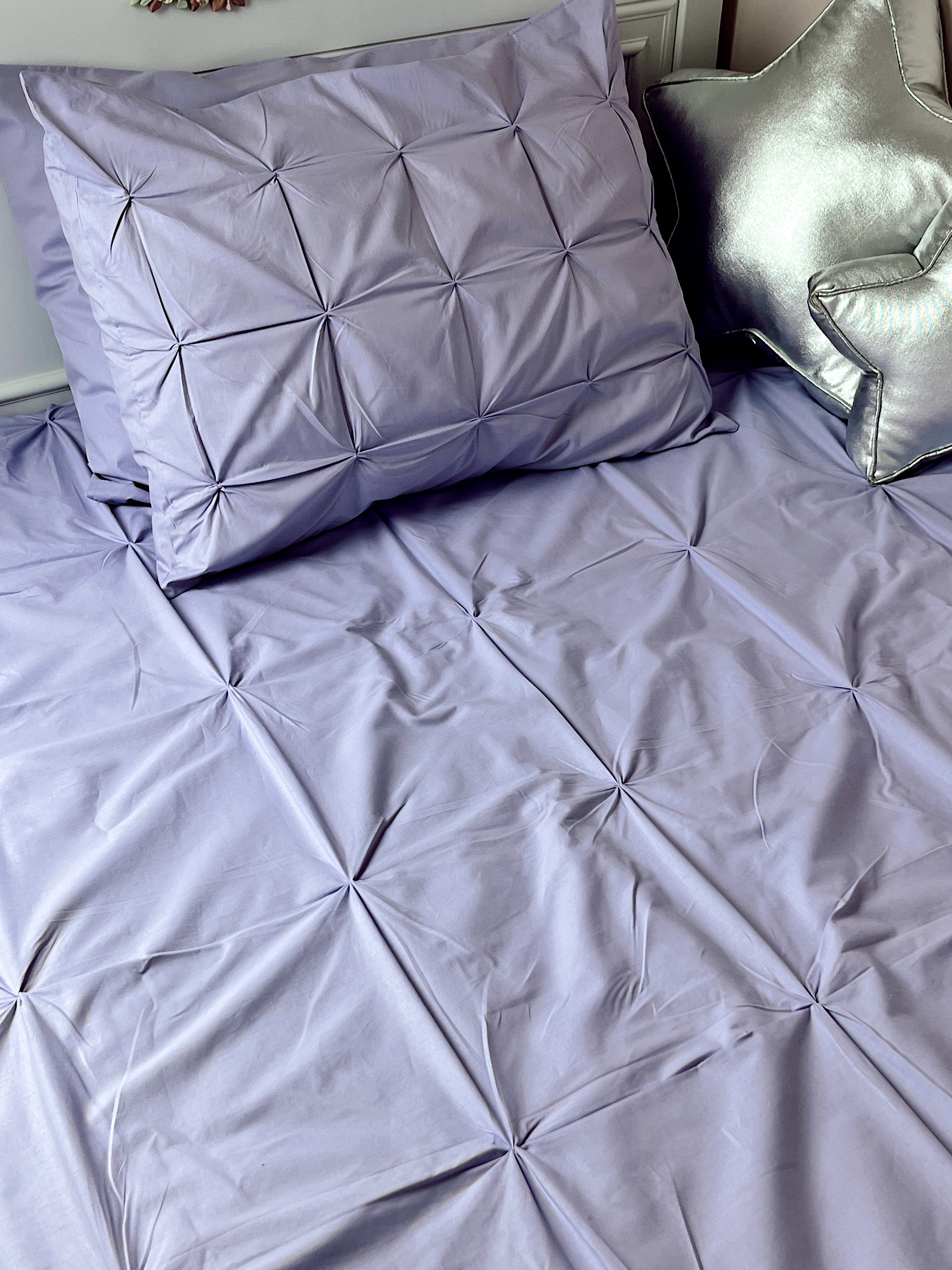 Soft Bloom Duvet Cover Set - Lavender (Soft Lilac)