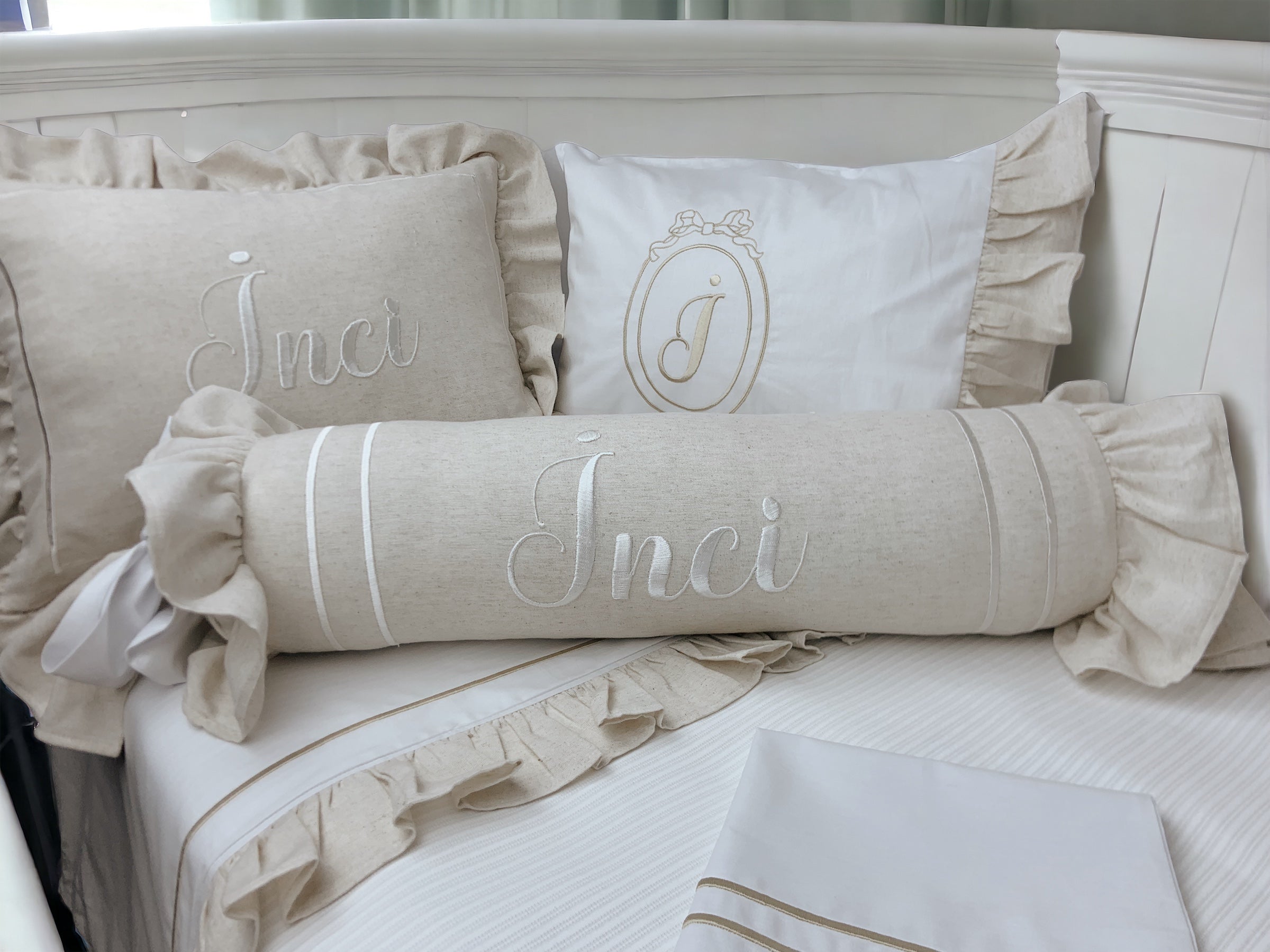 Luxury Perle Keten Pike Seti