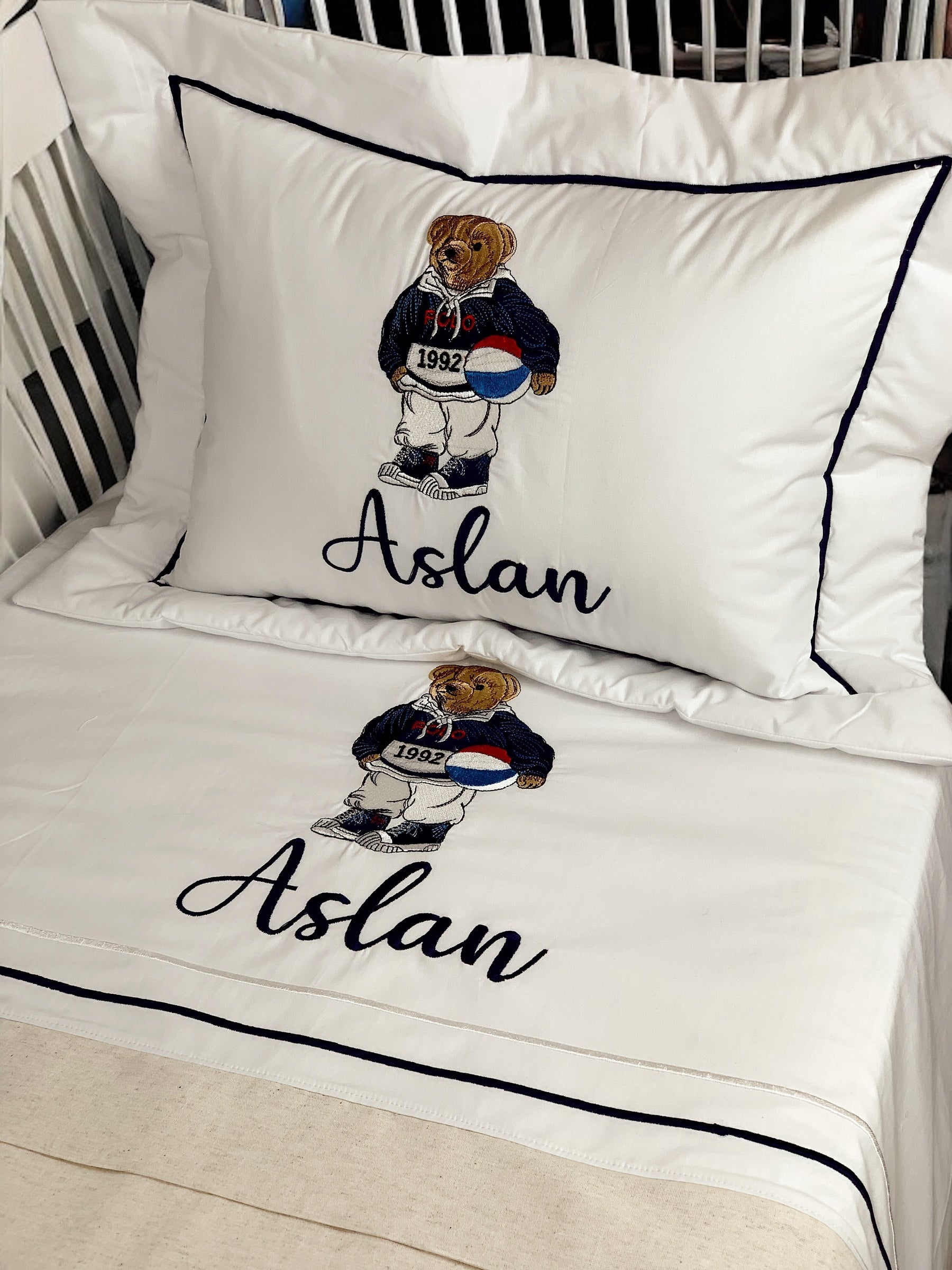 Luxury Hooded Polo Bear Pike Seti