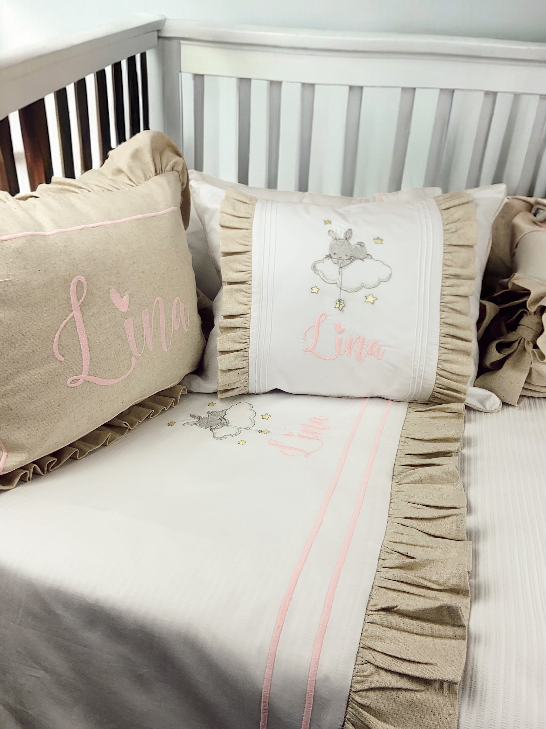 Luxury Sweet Rabbit Keten Pike Seti