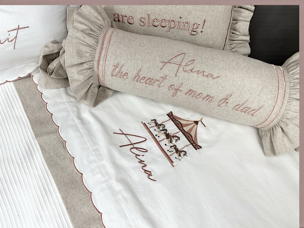 Luxury Rose Corousel Keten Pike Seti