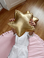 Lumière Star Gold Decorative Pillow