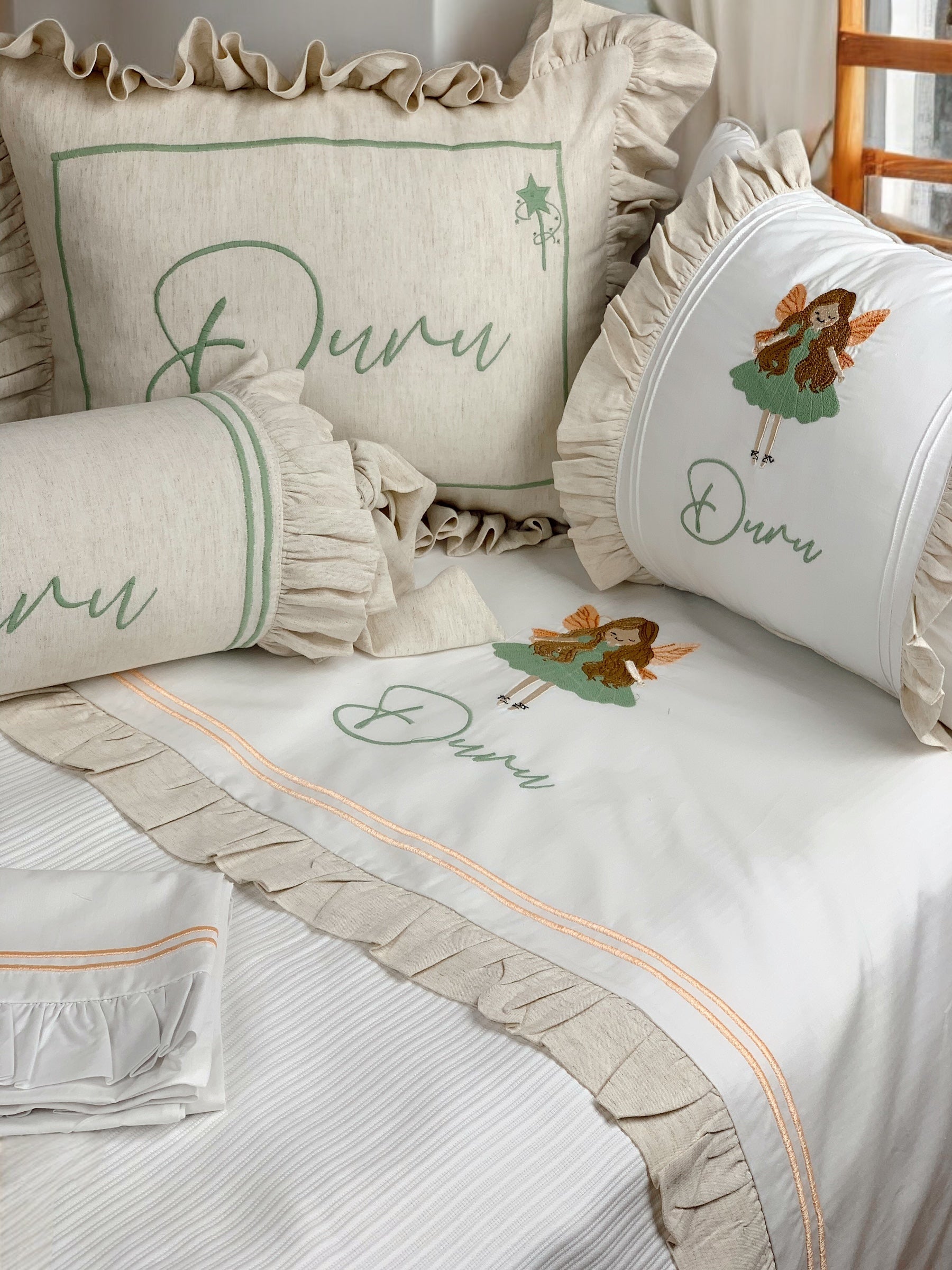 مجموعة فاخرة من طيور الجنيات الطبيعية