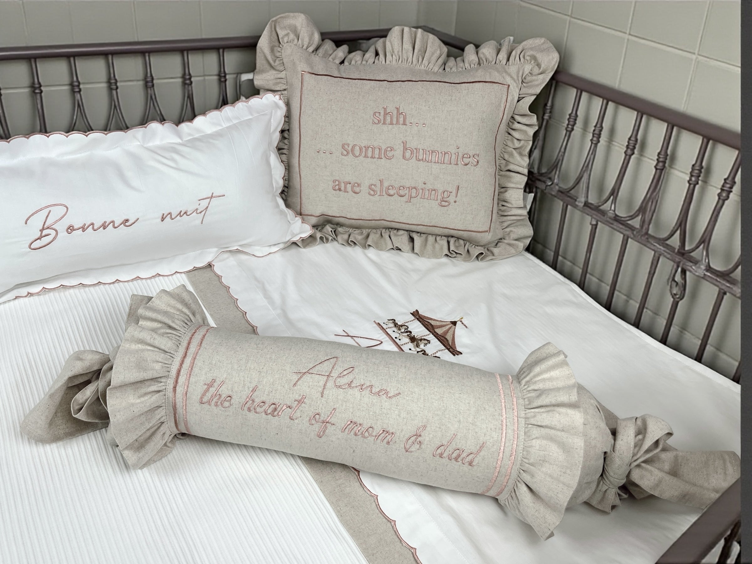 Luxury Rose Corousel Keten Pike Seti