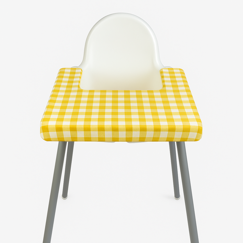 غطاء كرسي الطعام لا لوميير - أصفر