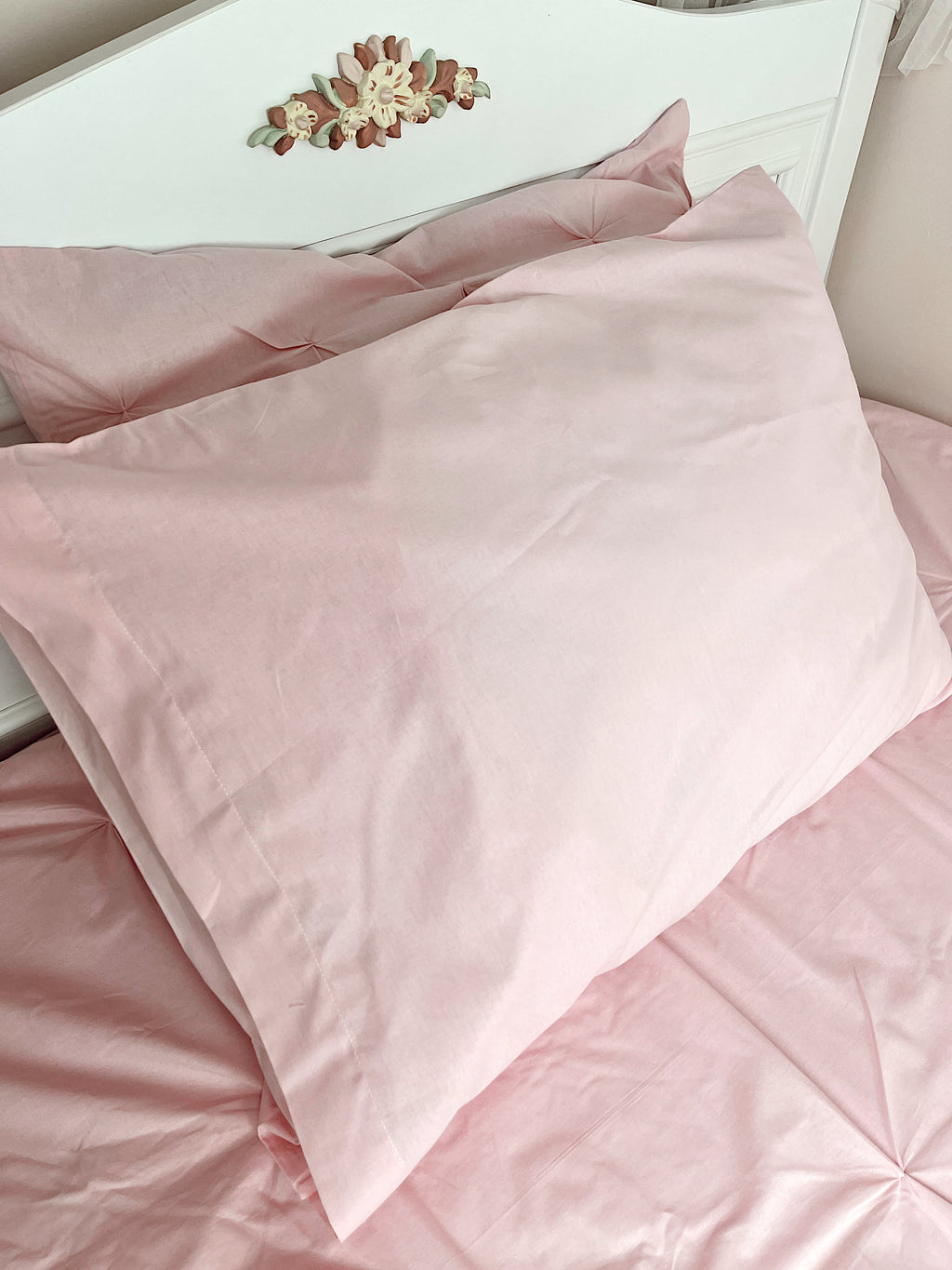 Soft Bloom Nevresim Takımı - Pembe