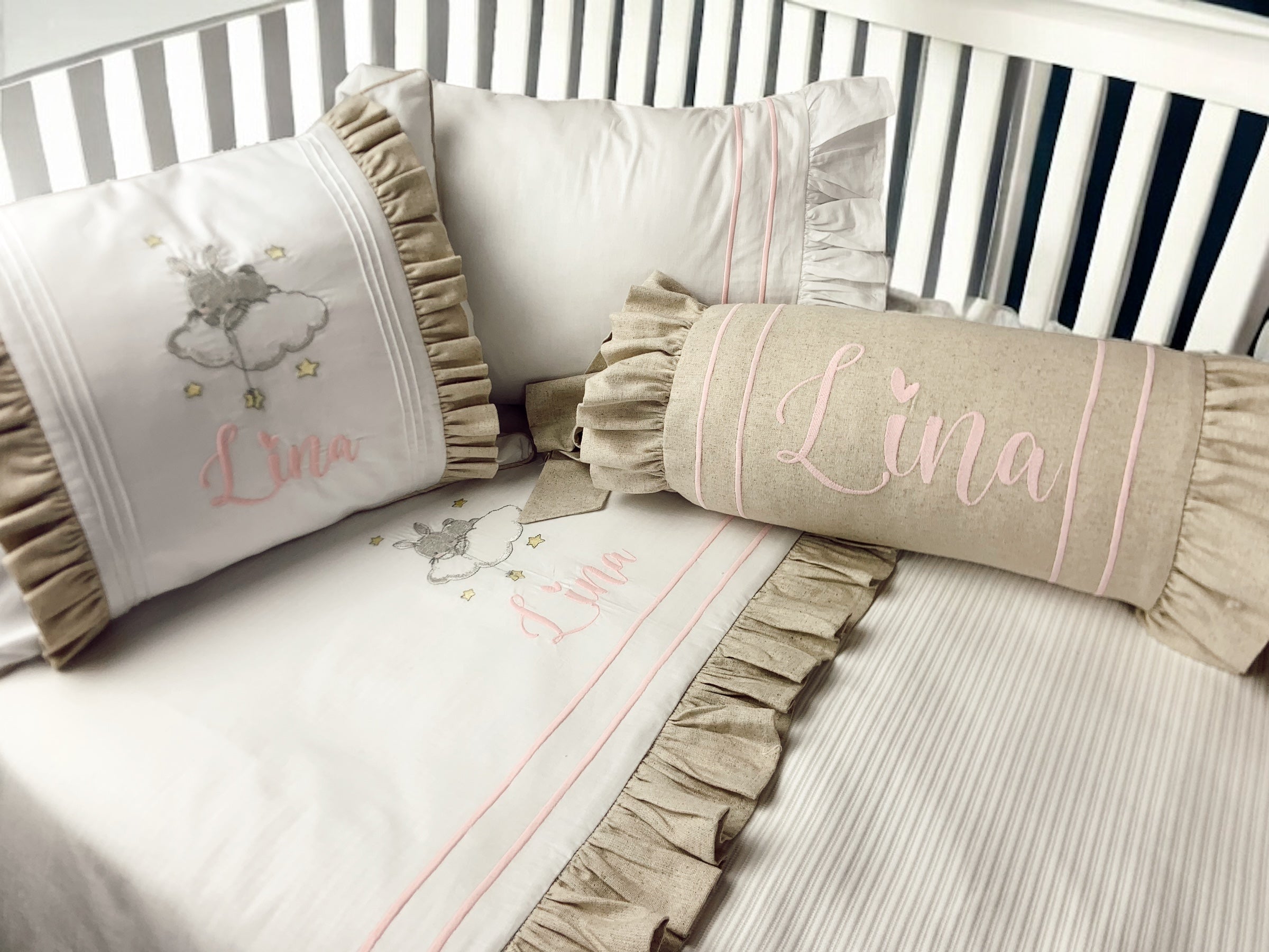 Luxury Sweet Rabbit Keten Pike Seti