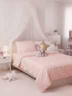 Soft Bloom Nevresim Takımı - Pembe