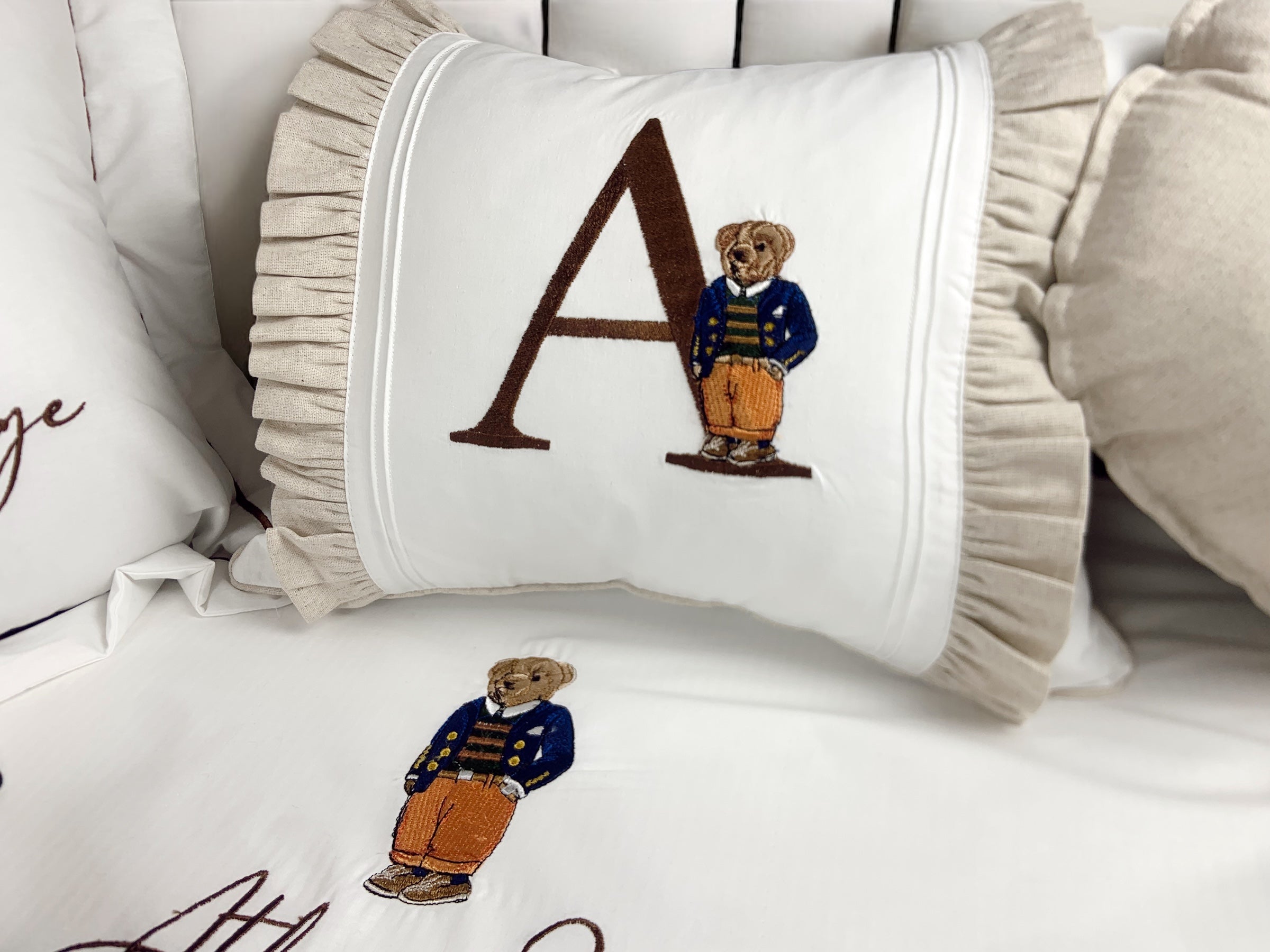 Luxury Elegant Bear Tam Set Pike Takımı