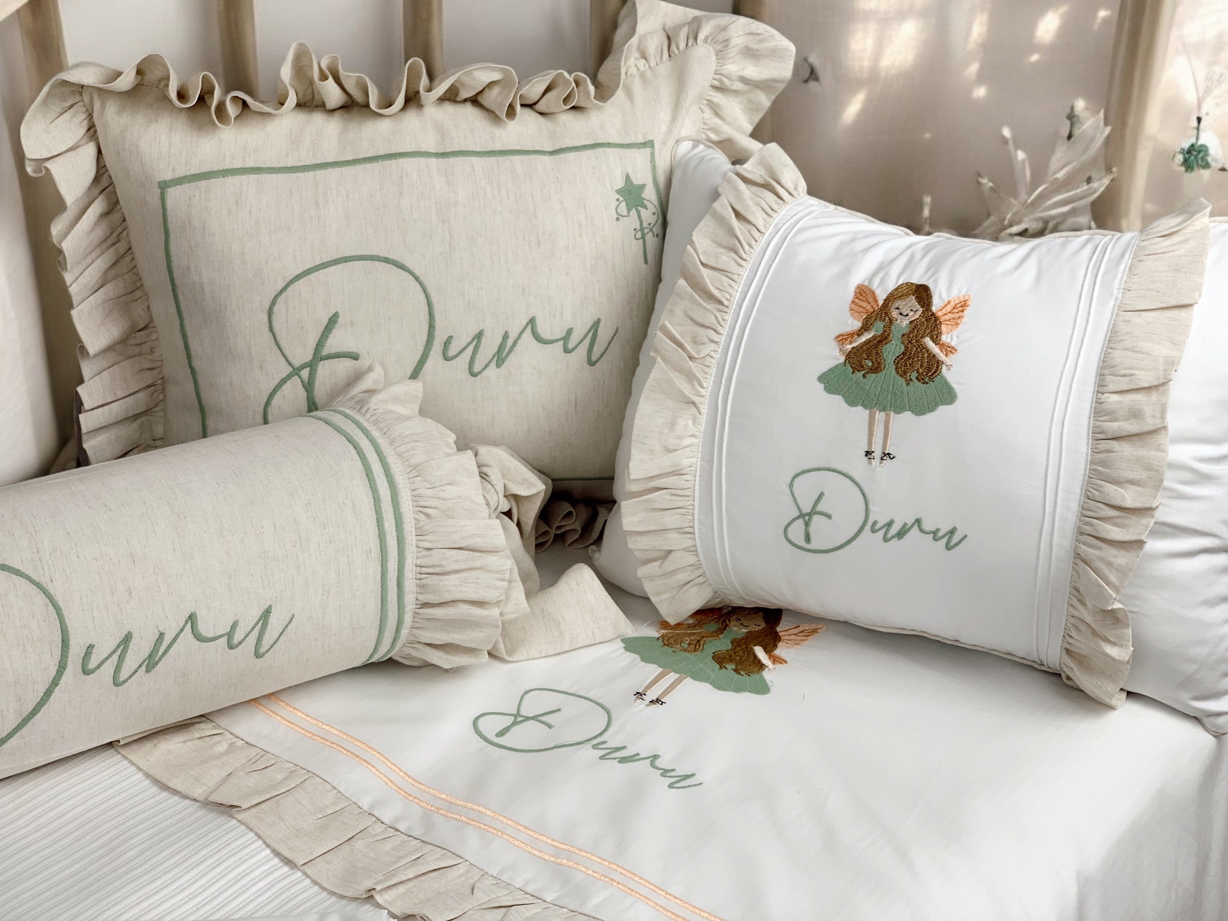 مجموعة فاخرة من طيور الجنيات الطبيعية