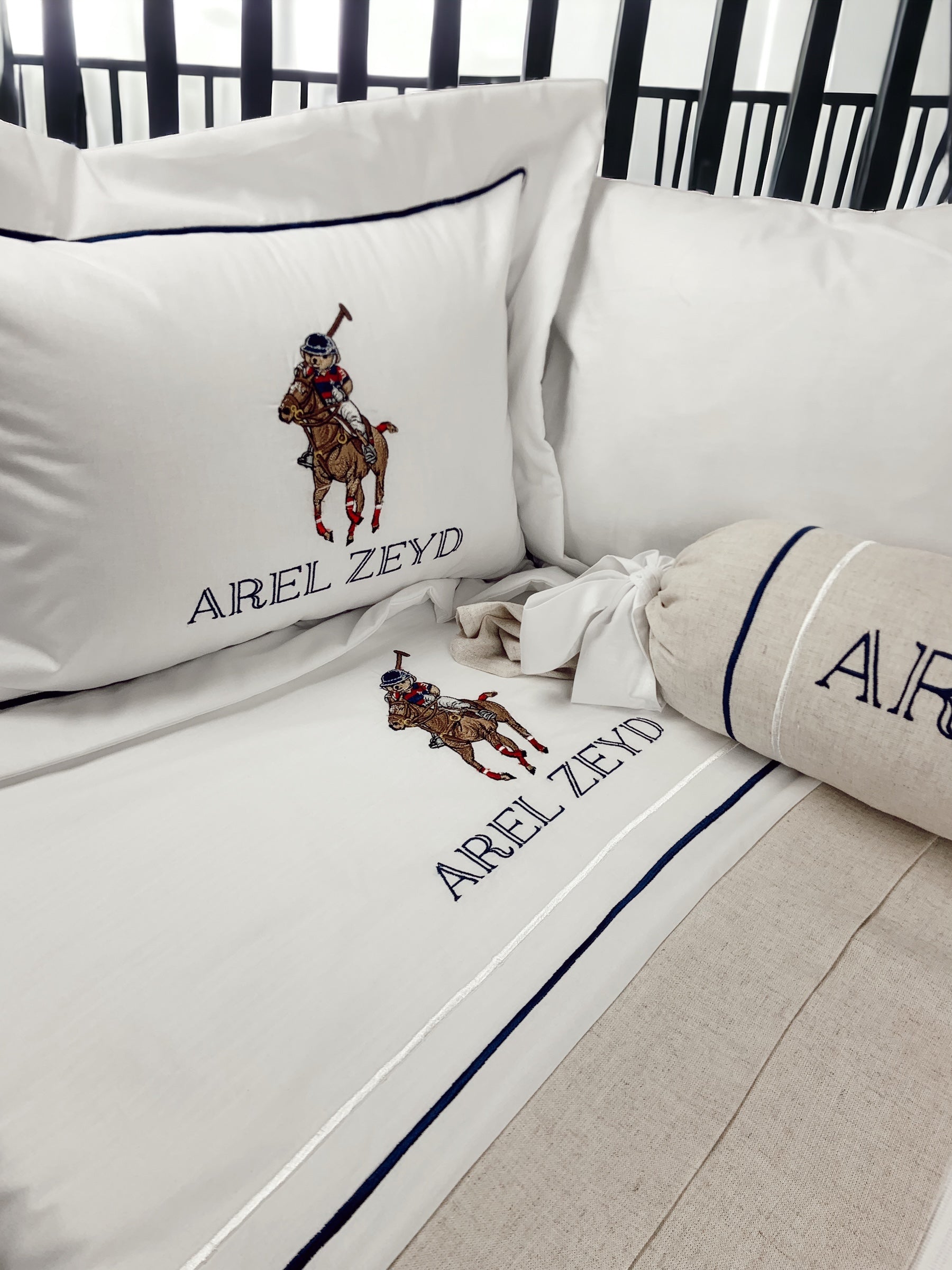 Luxury Polo Rider Bear Keten Pike Seti