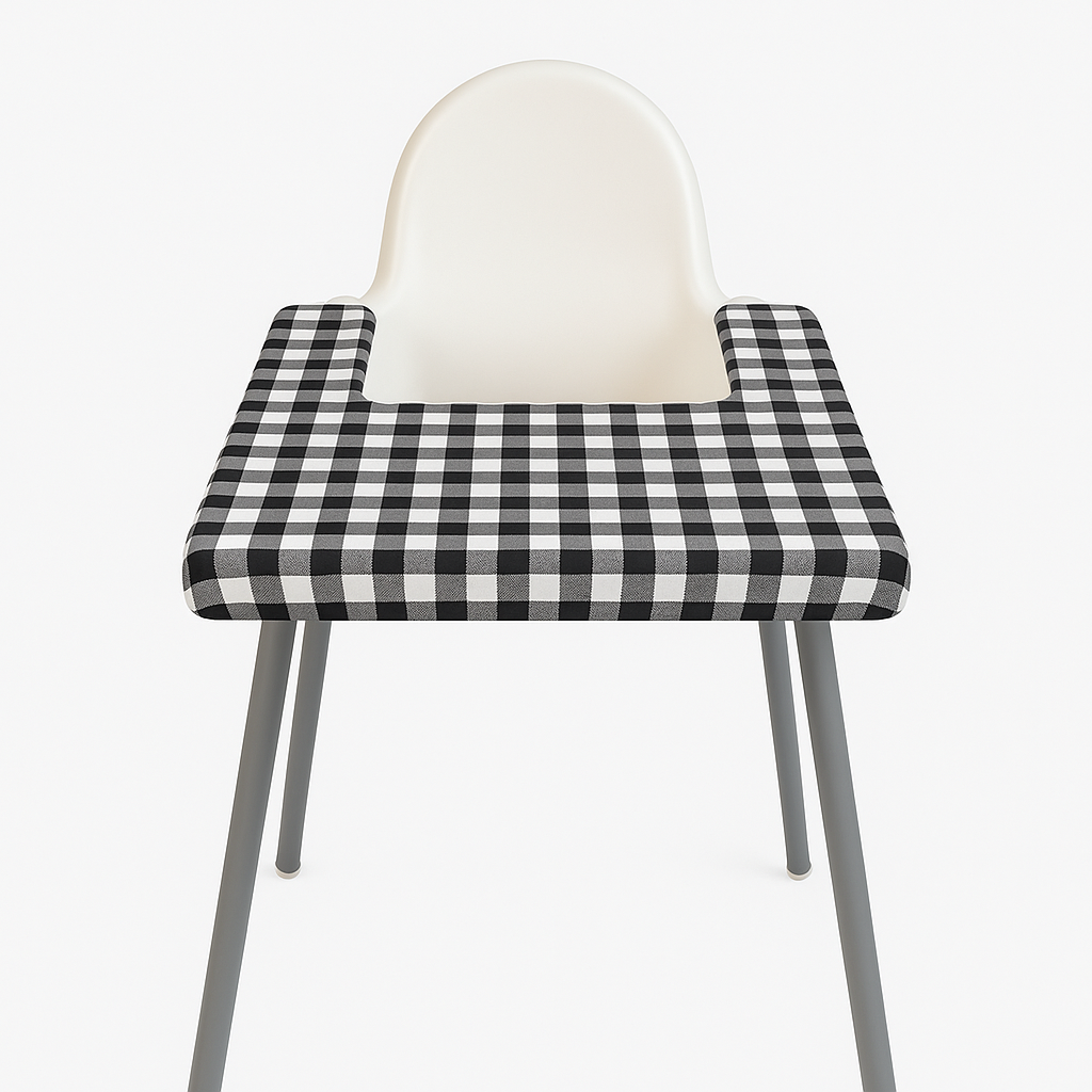 غطاء كرسي الطعام لا لوميير - أسود