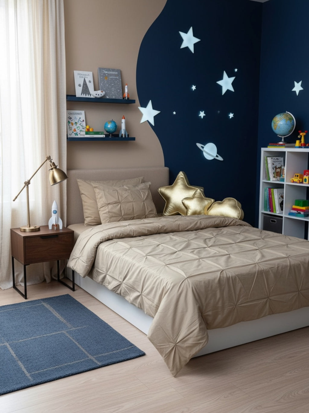 Soft Bloom Nevresim Takımı - Sıcak Kum